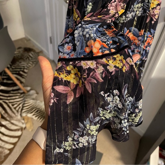 Binet Bahl floral anthropology top - Picture 6 of 9